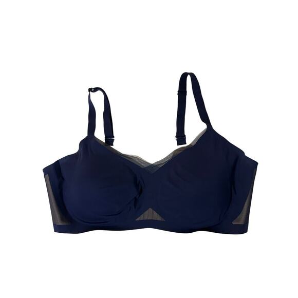Honeylove Other - Honeylove CrossOver Bra 2X 42C/D NAVY BLUE